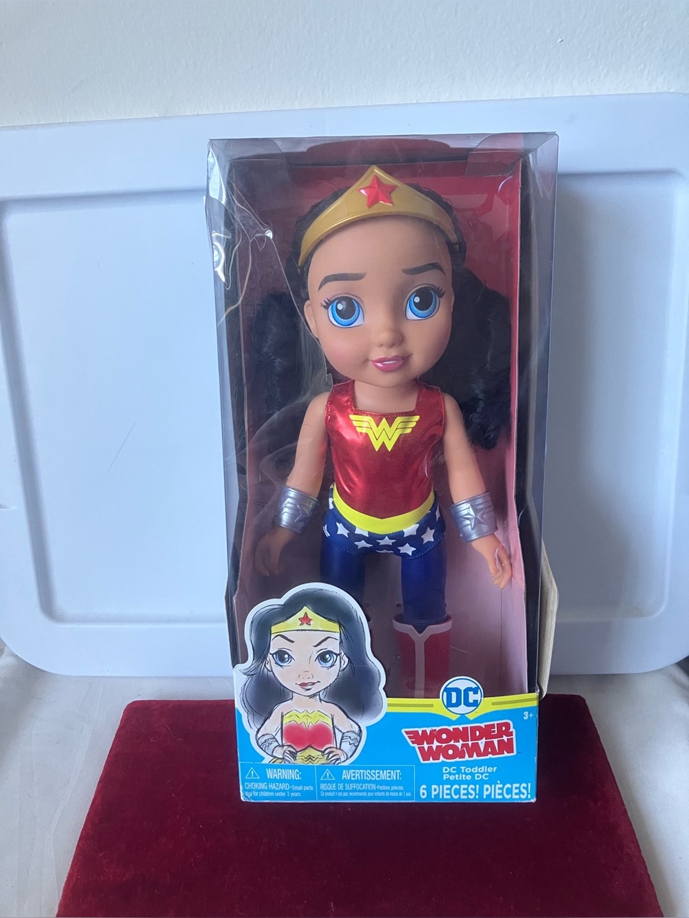 DC Super Hero Girls Wonder Woman DC Toddler Petite DC Doll 15” New 2017.